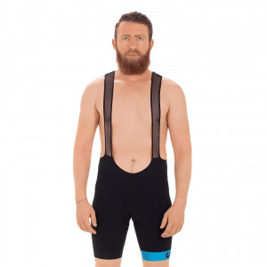 PANTALONI CUBE SLT BIB SHORTS NEGRU ALBASTRU S
