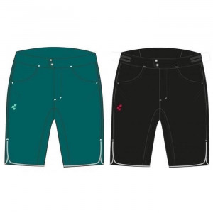 PANTALONI CUBE TOUR WLS SHORTS NEGRU - S (36) - Img 1