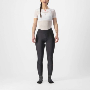 Pantaloni lungi Castelli Velocissima Thermal, Negru, M
