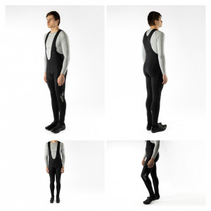 Pantaloni lungi cu bretele fara bazon Force Shard Windster negri L - Img 3