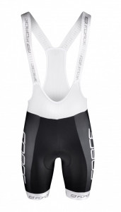 Pantaloni scurti cu bazon si bretele Force Team18 Negru/Alb XL - Img 3
