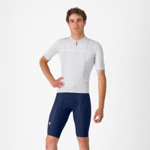 Pantaloni scurti cu bretele Castelli Competizione 2, pentru barbati, albastru belgian, M