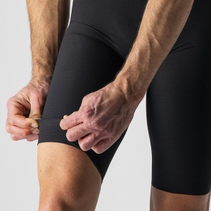Pantaloni scurti cu bretele Castelli Premio Black, Negru, XXXL - Img 5