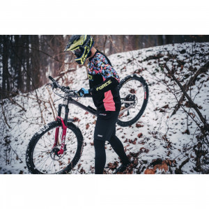 Pantaloni Scurti Force Blade MTB Fara Bazon, Black M - Img 3