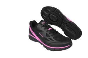 Pantofi ciclism FLR Energy Mtb - Negru/Roz 40 - Img 4