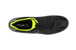 Pantofi ciclism FLR F-11 Pro Road - Negru/Galben neon 43 - Img 4