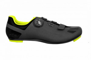 Pantofi ciclism FLR F-11 Pro Road - Negru/Galben neon 46 - Img 3