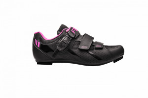 Pantofi ciclism FLR F-15 III Pro Road - Negru/Roz 39 - Img 2