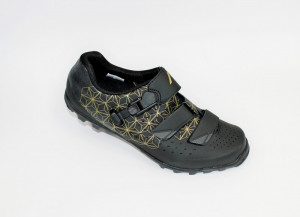 PANTOFI CICLISM SHIMANO OFF-ROAD/MOUNTAIN ENDURO SH-ME301MLG BLACK/GOLD (20)