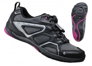 PANTOFI CICLISM SHIMANO TOURING SH-CW40 FEMEI DARK GREY (14) - Img 2