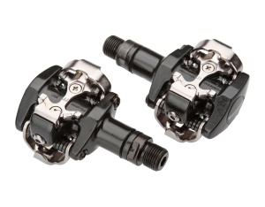 Pedale automate SHIMANO PD-M505-L SPD cu placute SM-SH51 - Black - Img 2