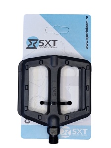 Pedale Plastic SXT 181X Negru 9/16 - Img 2