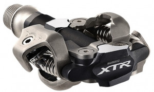 PEDALE SHIMANO XTR PD-M9000 SPD FARA CATADIOPTRII CU PLACUTE SM-SH51 AMBALAT IND.