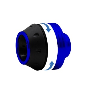Protectii anti-cadere pentru trotinete EWTB-003 albastre - Img 3