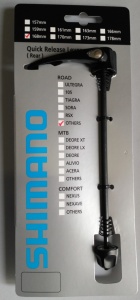 QUICK RELEASE SHIMANO WH-RS20-A-R COMPLET 168MM 6-5/8"