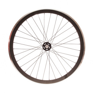 Roata Fata Single Speed/Fixie SXT 700-32H 40 mm Negru