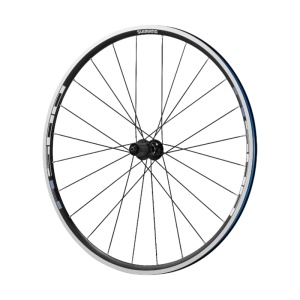 ROATA SHIMANO WH-R501 SPATE 8/9/10 VIT. JANTA CLINCHER NEAGRA CU BANDA STICKER MONOTONE OLD: 130MM QR 168MM NEGRU FARA GEANTA AMBALAT IND.