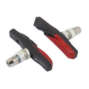 Saboti frana Force 70mm negru/rosu impachetat - Img 1