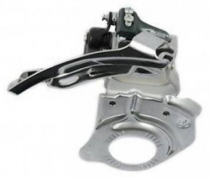 SCHIMBATOR FATA SHIMANO ACERA FD-M330-E TRIPLU PT. 7/8 VIT. PE SPATE TOP SWING TRAGERE DE SUS E-TYPE 31.8MM PT. BUTUC PEDALIER BSA UNGHI CS 66-69 VRAC