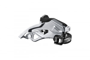 SCHIMBATOR FATA SHIMANO ACERA FD-T3000-2-TS3 DUBLU PT. 2X9 VIT. PE SPATE TOP SWING TRAGERE DUBLA COLIER 34.9MM (INCL. ADAPTOR 31.8/28.6MM) PT. PINION MARE 46T UNGHI CS 63-68 CHAINLINE 48.8MM AMBALAT IND.