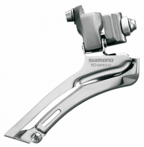 SCHIMBATOR FATA SHIMANO FD-R770 DUBLU PT. 10 VIT. PE SPATE PT. GHIDON DE SOSEA DREPT BRAZED-ON AMBALAT IND.