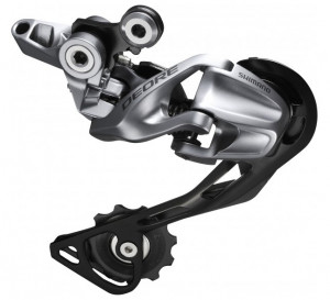 SCHIMBATOR SPATE SHIMANO DEORE RD-M610-GS 10 VIT. TOP NORMAL SHADOW PRINDERE DIRECTA (COMPATIBIL DIRECT MOUNT) ARGINTIU AMBALAT IND.