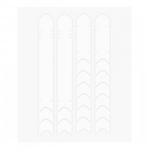Set stickere protectie cadru Muc-Off Chainstay Protection Kit Clear Gloss