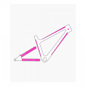 Set stickere protectie cadru Muc-Off Frame Protection Kit E-MTB Bolt - Img 4
