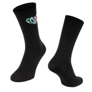 Sosete Force In Heart lungi negre L-XL/42-46