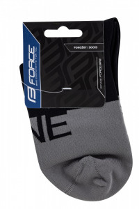 Sosete Force One, gri/negru, L-XL (42-47) - Img 2