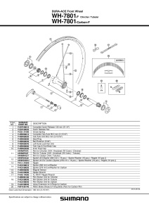 SPITA SHIMANO WH-7801-F 278MM PT. CARBON INCL. SAIBA - Img 2