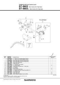 ST-5603 SHIMANO 105 CAPAC MANETA DREATA & SURUB NEGRU - Img 2