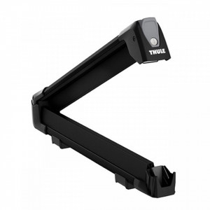Suport 6 perechi schiuri Thule SnowPack Black 7326 cu prindere pe bare transversale aluminiu cu profil T - Img 2