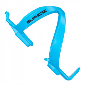 Suport bidon SUPACAZ Fly Cage Poly (Plastic) - albastru neon - Img 2