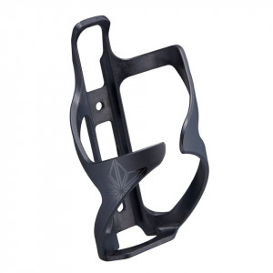 Suport bidon SUPACAZ Tron - incarcare laterala (Plastic) - negru (stanga)