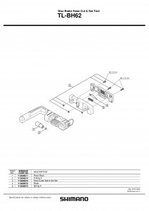TL-BH62 DISPOZITIV PT. TAIAT SI SETAT CONDUCTA HIDRAULICA SHIMANO - Img 2