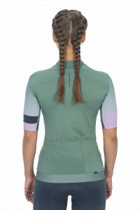 TRICOU CICLISM CUBE BLACKLINE WS JERSEY FADE S/S OLIVE VIOLET M (38) - Img 3