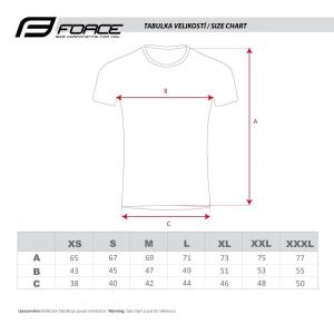 Tricou ciclism Force Bike, albastru, 3XL - Img 8
