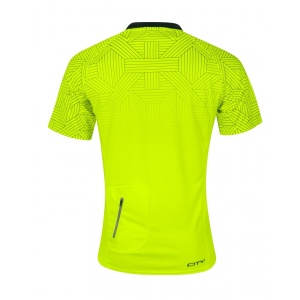 Tricou ciclism Force City Fluo/Black XS