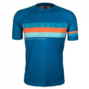 Tricou Ciclism FUNKIER Elia Enduro - Turquoise 2XL - Img 3