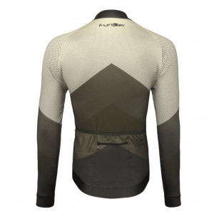 Tricou Ciclism FUNKIER Piacenza-L-2 Pro Men (L/S) - Olive Green L - Img 3