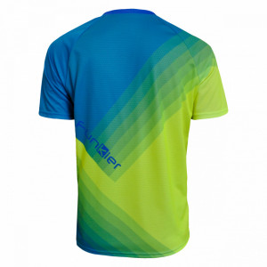 Tricou Ciclism FUNKIER Termoli Enduro Men (S/S) - Fluor Yellow/Blue M - Img 3