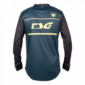 Tricou Ciclism TSG Plain (L/S) - Blue M - Img 2