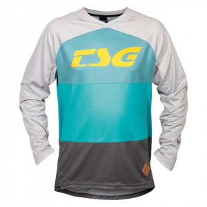 Tricou Ciclism TSG Skillz (L/S) - Fresh Turquoise S