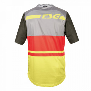 Tricou Ciclism TSG SP5 (S/S) - Red Limeyellow XL
