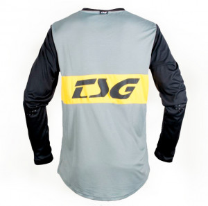 Tricou Ciclism TSG Walf (L/S) - Grey Black S - Img 3