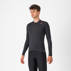 Tricou cu maneca lunga Castelli Espresso Thermal Negru L - Img 1