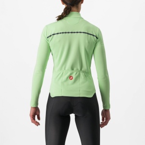 Tricou cu maneca lunga Castelli Sinergia 2 FZ, de dama, Verde Mint, XS - Img 2