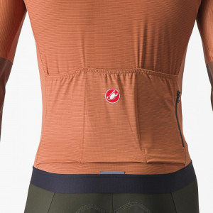 Tricou cu maneca scurta Castelli Espresso, Maro, XL - Img 4