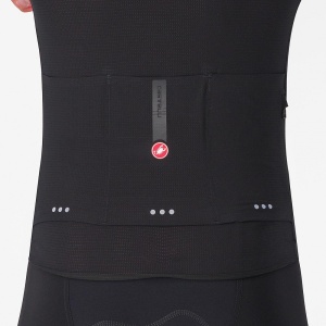 Tricou cu maneca scurta Castelli Premio EVO, pentru barbati, negru deschis/negru, L - Img 5